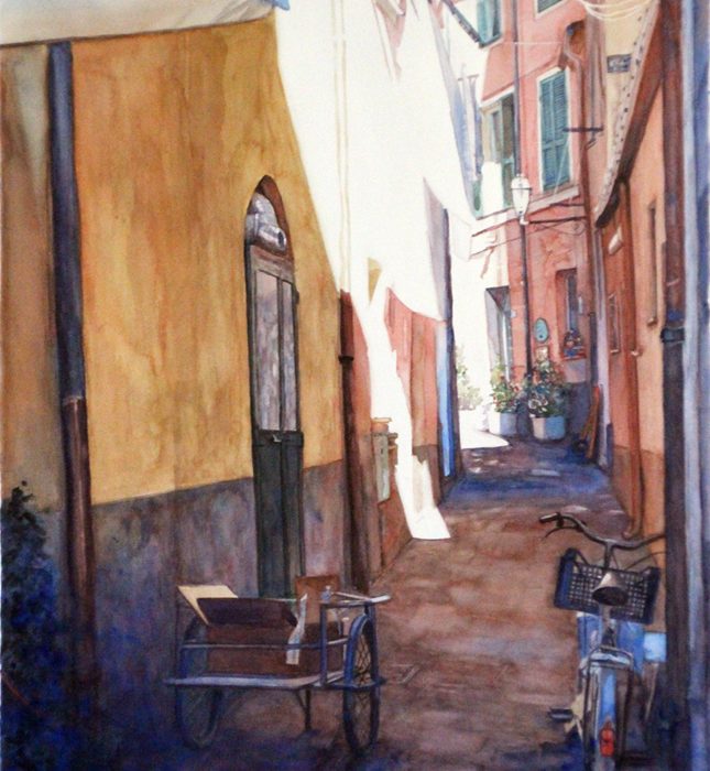 Backstreet Rest Midday Italy